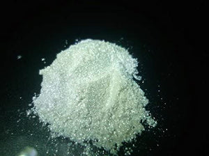 126g/4.5oz"White Diamond Effect" Mica Powder Pigment (Epoxy,Paint,Color,Art) Black Diamond Pigments - Arteztik