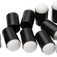 40 piezas de esponja de dedo con caja de almacenamiento para pintar tiza de tinta para hacer tarjetas de dibujo - Arteztik