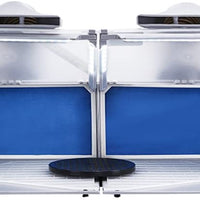 OPHIR 2 juegos de cabina de aerosol para aerógrafo con filtro de iluminación LED, cabinas de aerosol de pintura portátil para modelo, manualidades, uñas, tarta, camiseta (2) - Arteztik