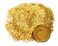 Pigmento en polvo de Mica Eye Candy "Taba Gold" (1.76 oz) multiusos para manualidades y manualidades, bombas de baño naturales, pintura, jabón, esmalte de uñas, bálsamo labial (oro rosa, 1.76 oz) - Arteztik
