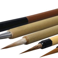 Wancetang - Juego de pinceles de caligrafía china para pintura profesional, 5 unidades - Arteztik