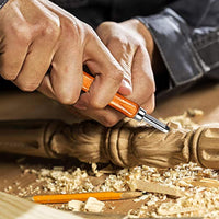 Juego de 20 cuchillos de talla de madera para tallar a mano y para principiantes - Arteztik
