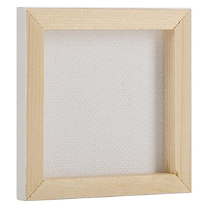 Tosnail juego de mini paneles de lona de 3 pulgadas x 3 pulgadas - pack de 12 unidades - Arteztik