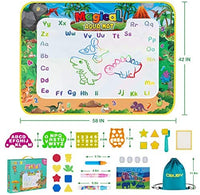 Obuby Aqua Magic Mat, alfombra extra grande para niños, para dibujar y colorear. Juguetes educativos para niños y niñas a partir de 3 año - Arteztik
