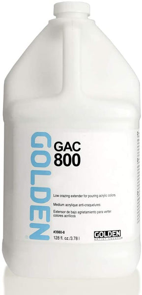 dorado acrílico polímero gac-800 reduce crazing – 128 oz jarra - Arteztik