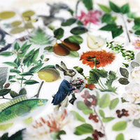 CATaireen Washi - Pegatinas botánicas para decoración de libros de recortes (65 unidades) - Arteztik
