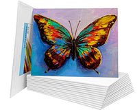 FIXSMITH - Paneles de lienzo de pintura de 7.9 x 9.8 in, 100% algodón imprimado lienzos - Paquete de gran valor - tablero de lienzo de artista para pintura acrílica, óleo y tempera. - Arteztik
