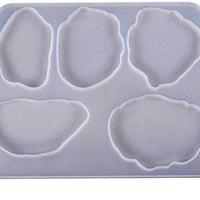 Lkjf - Molde de silicona epoxi para posavasos, hecho a mano, ágata UV, epoxi - Arteztik