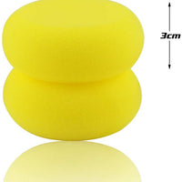 Hslife - Esponjas de espuma para pintura, 36 unidades, 3.0 in, color amarillo - Arteztik