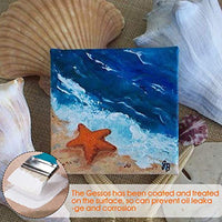 STARVAST - Paneles de lienzo para pintar (6 x 6 pulgadas, 12 unidades, algodón, tamaño pequeño, para artistas, estudiantes y niños, pequeños proyectos de aceites acrílicos) - Arteztik
