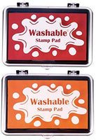 Best Stamp Craft - Almohadillas de tinta lavables para sellos de dedos, 10 colores, ideales para papel, álbumes de recortes, regalos bonitos para niños y niños (10 unidades) - Arteztik
