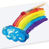 Colorations pintura Tempera simplemente lavable, Rainbow Plus 8 unidades (16 oz. Cada uno) – Se lava fácilmente – colores vibrantes, rica cobertura – se seca a un acabado mate – pintura de aula económica - Arteztik