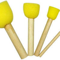 Juego de 48 esponjas redondas de espuma para pintura, para niños, manualidades, plantillas - Arteztik