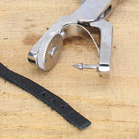 The Beadsmith - Herramienta de punzón de cuero para coser a mano, 5 agujeros de diferentes tamaños, suministros de joyería y herramientas de trabajo de cuero. - Arteztik