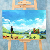 Superise - Paneles de lona para pintura, varios tamaños, 35 unidades, 4 x 6 pulgadas, 5 x 7 pulgadas, 8 x 10 pulgadas, 9 x 12 pulgadas, 11 x 14 pulgadas, en blanco - Arteztik
