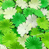 Nava Chiangmai 100 pcs Daisy pétalos de flores de papel Mulberry Artificial manualidades adornos para álbumes de recortes, suministro de boda accesorio Diy, varios colores pétalos de flores - Arteztik