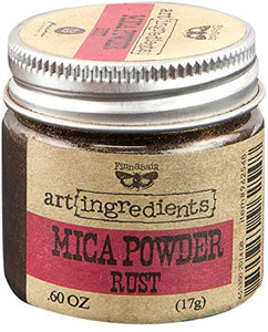 Prima de Marketing finnabair Arte ingredientes polvo de mica, 0,6 oz, Rust - Arteztik