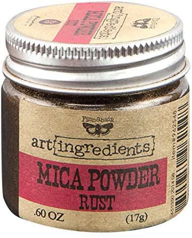 Prima de Marketing finnabair Arte ingredientes polvo de mica, 0,6 oz, Rust - Arteztik
