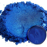 Pigmento en polvo de mica "Angel Blue" (1.76 oz o 50 gr) multiusos para manualidades y manualidades, aditivo | carpintería, epoxi, resina, bombas de baño naturales, pintura, jabón, esmalte de uñas, bálsamo de labios - Arteztik