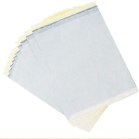 GSHLLO - 10 plantillas de papel de transferencia de tatuajes de 4 capas, papel de calco, accesorios para suministros de tatuajes - Arteztik