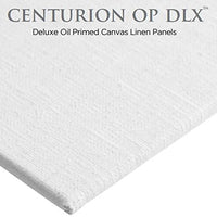 Centurion Deluxe Panel de lino imprimado al óleo – Paneles de lino imprimados con aceite profesional, excelente rendimiento y retención de color diseñados específicamente para pintores al óleo – [6 unidades | 6 x 12 pulgadas] - Arteztik