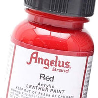 Angelus Acrylic Paints 1oz Color Red - 4 Pack - Arteztik