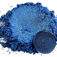 Pigmento en polvo de mica "Angel Blue" (1.76 oz o 50 gr) multiusos para manualidades y manualidades, aditivo | carpintería, epoxi, resina, bombas de baño naturales, pintura, jabón, esmalte de uñas, bálsamo de labios - Arteztik