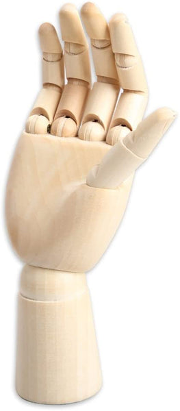 Modelo de mano Yookat de maniquí para artes, perfecta para dibujar, hacer bocetos, etc - Arteztik