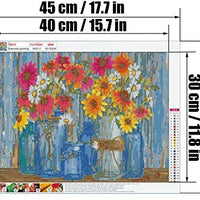 Kit de pintura de diamante 5D para decoración de pared del hogar, adultos y niños - Arteztik