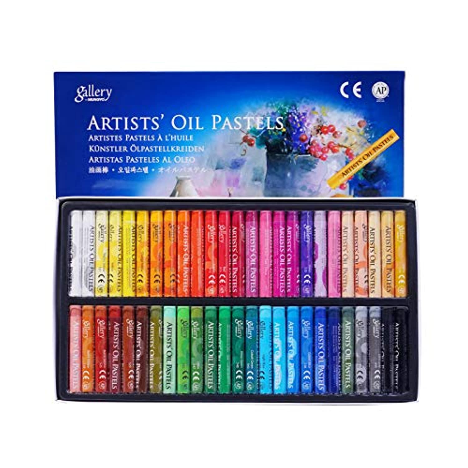 Non Toxic Oil Pastels,36 Assorted Colors Art Crayon Oil Paint Sticks Soft  Pastels Set for Kids Indoor Activities, Artists & Beginners,Students