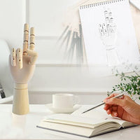 Modelo de mano Yookat de maniquí para artes, perfecta para dibujar, hacer bocetos, etc - Arteztik
