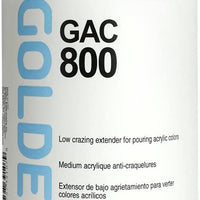 Golden Acryl Med Gac-800 - Pintura acrílica, color blanco - Arteztik