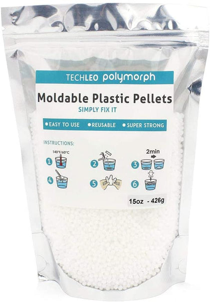 Perlas de plástico termoplástico moldeables, 15 onzas - Arteztik