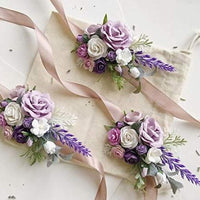 100 piezas de mini rosas de color variado de flores de morera 0.394 in álbumes de recortes de boda muñeca casa suministros de tarjeta - Arteztik