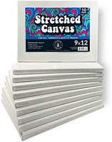 Paquete de 10 lienzos para pintar, 3.5 x 4.7 in, en blanco - Arteztik
