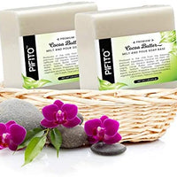 Pifito Premium - Base de jabón para derretir y verter manteca de cacao – Base de jabón de glicerina vegetal natural – Excelente suministros para hacer jabón hecho a mano - Arteztik