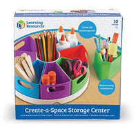 Centro de almacenamiento "creador de espacio" Learning Resources, colores brillantes - Arteztik