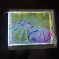 Caja de luz LED A4 Tracer con alimentación USB, ultradelgada y ajustable, para pintura de diamante 5D DIY, 1 pieza - Arteztik