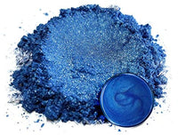 Pigmento en polvo de mica "Angel Blue" (1.76 oz o 50 gr) multiusos para manualidades y manualidades, aditivo | carpintería, epoxi, resina, bombas de baño naturales, pintura, jabón, esmalte de uñas, bálsamo de labios - Arteztik
