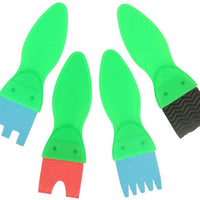Arte de niños manualidades 30 pcs esponja pinceles de pintura niños pintura principios de bricolaje aprendizaje rodillos de esponja pinceles, Art craftssponge cepillo para polvo por obangong - Arteztik