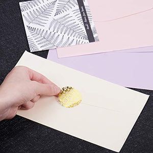 PH PandaHall 50 hojas círculos, pegatinas de pegatinas para cuadros de paster, pegatinas decorativas para caja de regalo, decoración de álbumes de recortes, decoración (450 piezas en total) - Arteztik