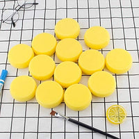 Esponjas sintéticas Abuff, esponja redonda para acuarelas para pintura artística, pintura, manualidades, alfarería, arcilla, cerámica, pared - Arteztik
