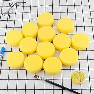 Esponjas sintéticas Abuff, esponja redonda para acuarelas para pintura artística, pintura, manualidades, alfarería, arcilla, cerámica, pared - Arteztik