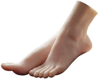 Pie de maniquí de silicona, 1 par de pies, tamaño de la vida, para mujer, modelo de pie, modelo de cultura de pies, modelo de simulación - Arteztik

