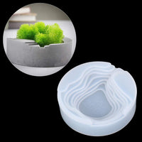 2 moldes para cenicero, resina de silicona transparente epoxi para manualidades, para hacer manualidades para hacer decoración del hogar - Arteztik
