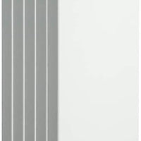 Markin Arts Finesse Series - Lienzo de titanio y acrílico de calidad A, con perfil de 0.6 in, para decoración horizontal y larga, 3.1 x 9.4 in, de madera maciza sueca, libre de ácido/decoloración, Algodón, Paquete de 5 - Arteztik