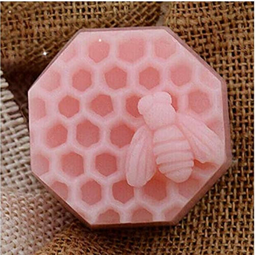 Paquete de 2 moldes de silicona para abejas de cerveza de abeja para m