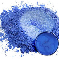 Pigmento en polvo de mica "Angel Blue" (1.76 oz o 50 gr) multiusos para manualidades y manualidades, aditivo | carpintería, epoxi, resina, bombas de baño naturales, pintura, jabón, esmalte de uñas, bálsamo de labios - Arteztik