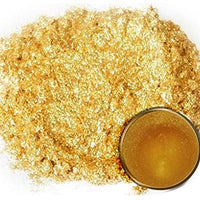 Pigmento en polvo de Mica Eye Candy "Taba Gold" (1.76 oz) multiusos para manualidades y manualidades, bombas de baño naturales, pintura, jabón, esmalte de uñas, bálsamo labial (oro rosa, 1.76 oz) - Arteztik
