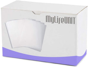 MyLifeUNIT - Papel de trazado translúcido, 100 hojas, 7.9 x 11.0 in, color blanco - Arteztik